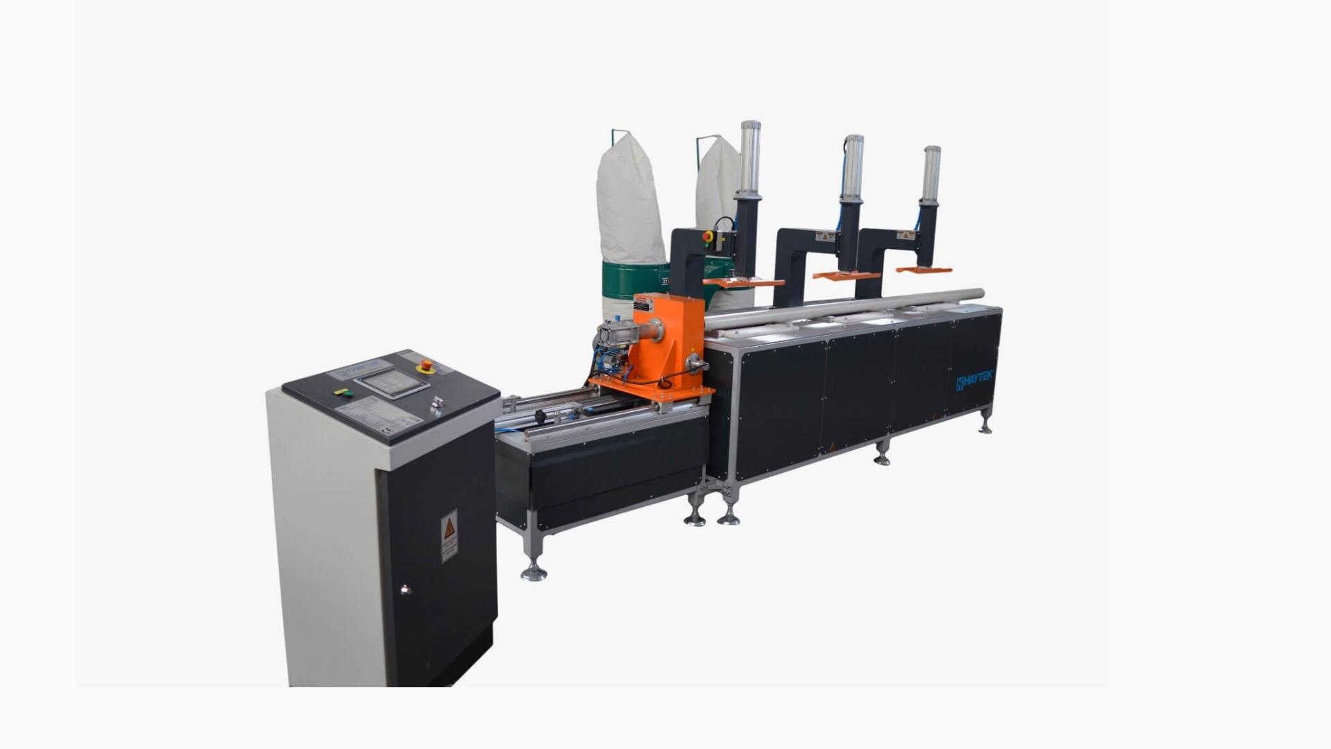 HDWS1 330 PVC Sondaj Borusu ve Koruge Boru Filtre Açma Makinesi